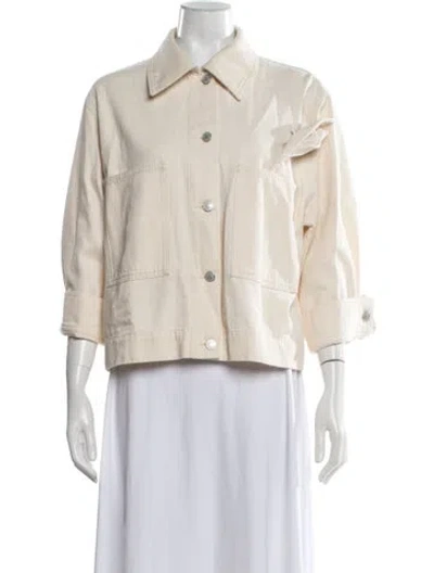 Pre-owned Erdem Jacket In Neutrals