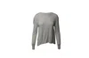 Erdem Knit Longsleeve Blouse With Back Lace Detail In White Silk In White