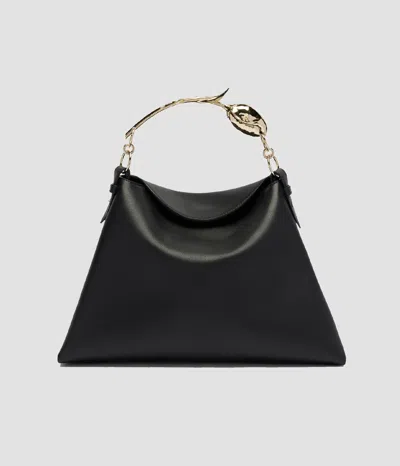 Erdem Large Bloom Bag In Black