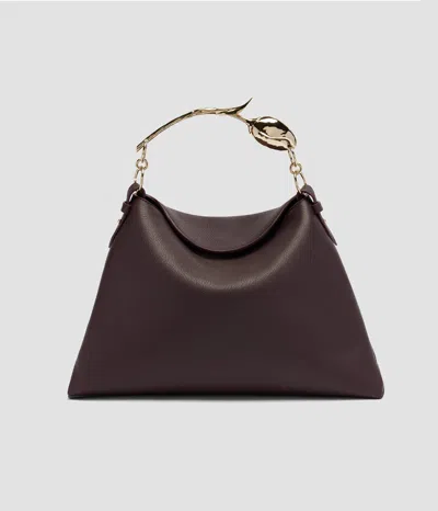Erdem Large Bloom Bag In Brown