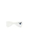 Erdem Logo Hair Accessories In White