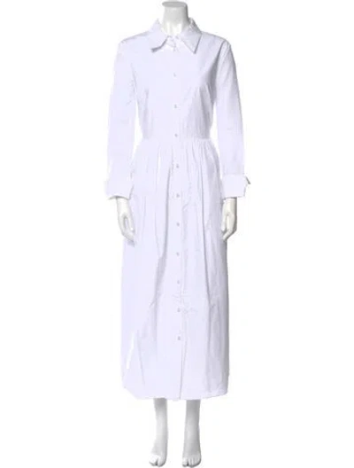 Pre-owned Erdem Long Dress In Neutral