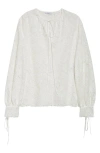 Erdem Long Sleeve Lace Top