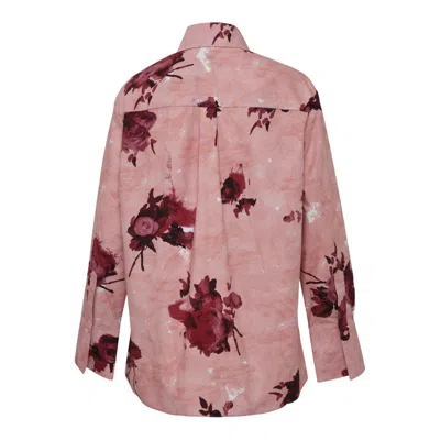 Erdem Long Sleeve Shirt In Pink