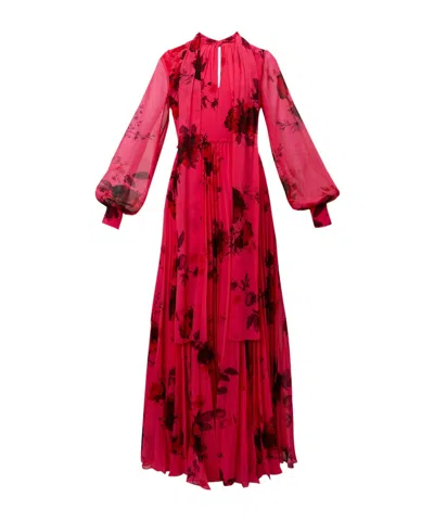 ERDEM LONG-SLEEVED DRESS DRESS