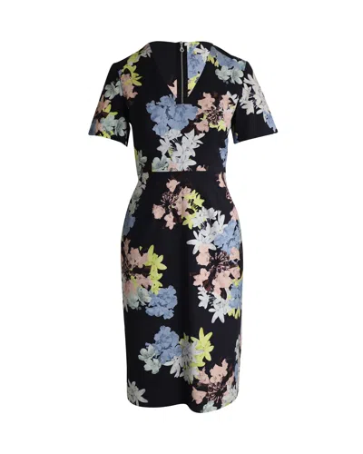 Erdem Lucinda Floral Print Sheath Dress In Multicolor Polyester