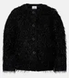 Erdem Cropped Jacket In Black