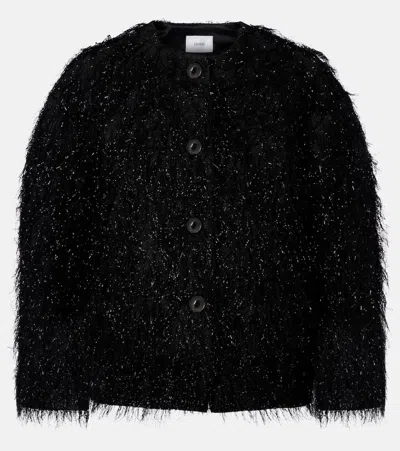 ERDEM LUREX FIL COUPÉ JACKET