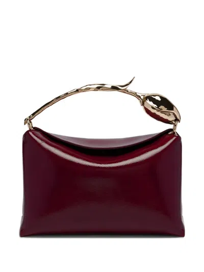 Erdem Medium Bloom Tulip-handle Tote Bag In Red