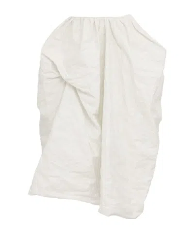 Erdem Metallic Effect Skirt In White