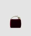Erdem Micro Bloom Bag In Red