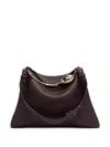 Erdem Midi Bloom Tulip-handle Leather Tote Bag