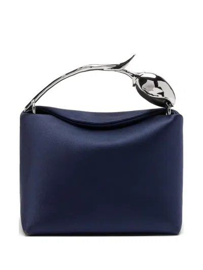 Erdem Mini Bloom Flower-bud-handle Tote Bag In Neutral