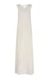 Erdem Organic Cotton Midi Dress In Ivory