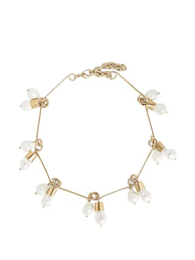 Erdem Pearl Charm Bracelet In Pattern