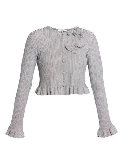 ERDEM PLEATED CARDIGAN
