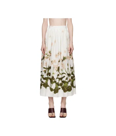 ERDEM PLEATED SKIRT