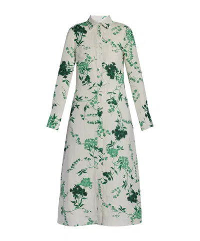Erdem Printed Dress In Multi