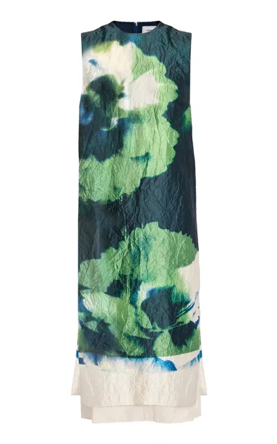 ERDEM PRINTED MIDI DRESS 