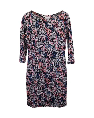 Erdem Reese Floral Knee-length Dress In Multicolor Viscose