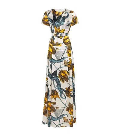 Erdem Satin Tulip Gown