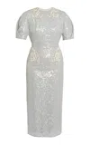 Erdem Sequined Midi Cocktail Dress