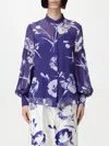 ERDEM SHIRT ERDEM WOMAN COLOR SAPPHIRE,427991254