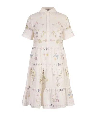 ERDEM SHORT SLEEVE DRESS