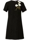 ERDEM SHORT-SLEEVE MINI DRESS