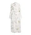 ERDEM SILK FLORAL MAXI DRESS