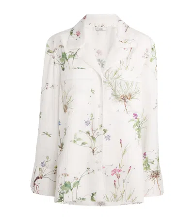 ERDEM SILK FLORAL SHIRT