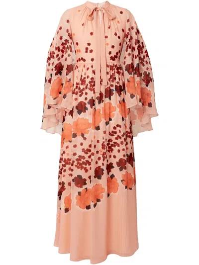 ERDEM SILK MAXI DRESS