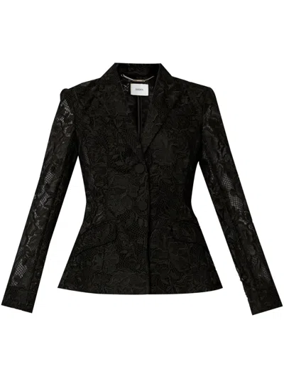 Erdem Single-breasted Blazer In Black