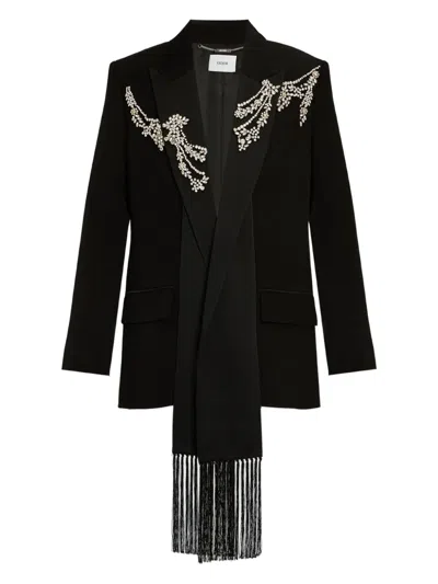 Erdem Single-breasted Blazer In Black