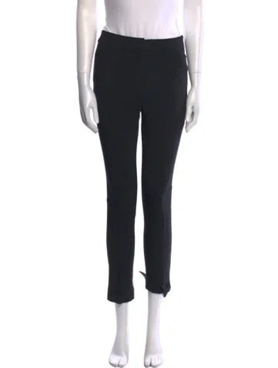 Pre-owned Erdem Skinny Leg Pants In Black