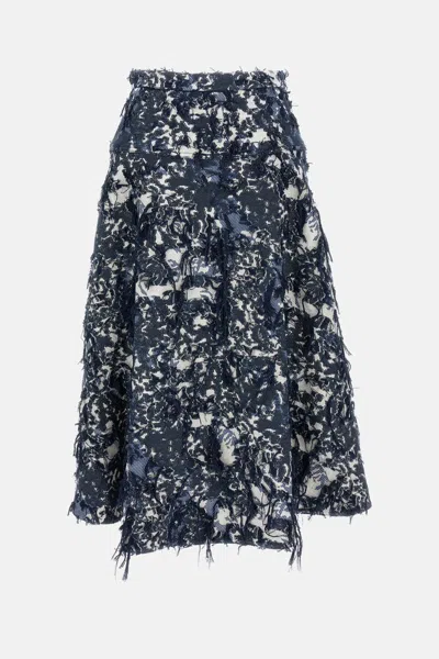 Erdem Skirt In Blue