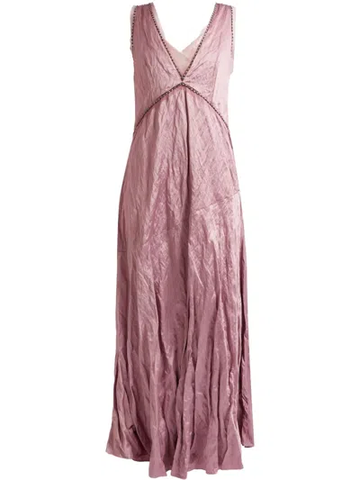 Erdem Sleeveless Maxi Dress In Black