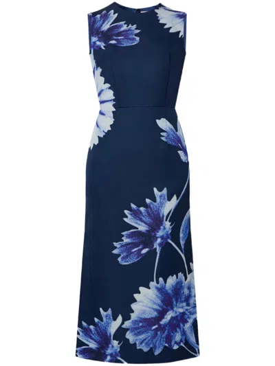 ERDEM SLEEVELESS MIDI DRESS