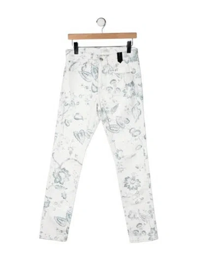 Pre-owned Erdem Slim Fit Jeans In Green