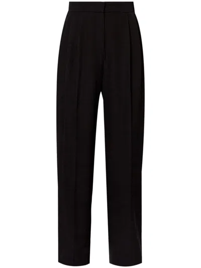 Erdem Straight-leg Trousers In Black