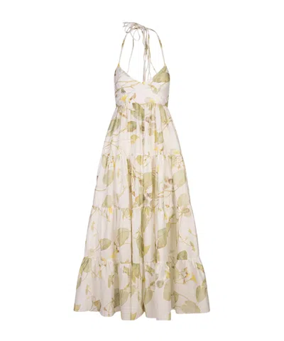 Erdem Strappy Fit And Flare Dress