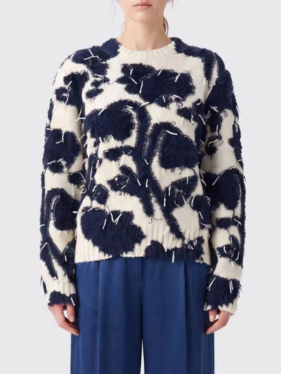 Erdem Sweater Woman Color White In Multi