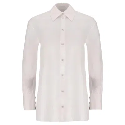 Pre-owned Erdem 'the Boyfriend Shirt' In Gray