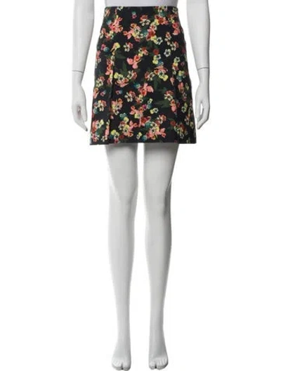 Pre-owned Erdem Vintage Mini Skirt In White