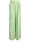 ERDEM ERDEM WIDE-LEG TWILL TROUSERS