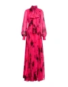 Erdem Woman Maxi Dress Fuchsia Size 6 Polyester In Pink