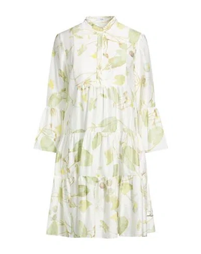 Erdem Woman Mini Dress White Size 4 Cotton