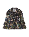 Erdem Woman Blouse Black Size 2 Silk In Black