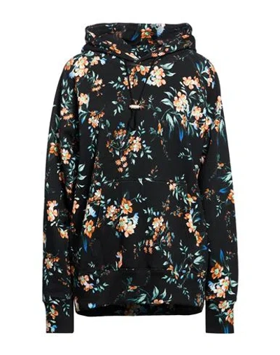 Erdem Woman Sweatshirt Black Size Xs Cotton