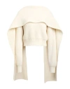 Erdem Woman Turtleneck Off White Size L Wool, Cashmere In Neutral